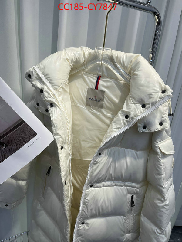 Down jacket Women-Moncler best replica quality ID: CY7847 $: 185USD