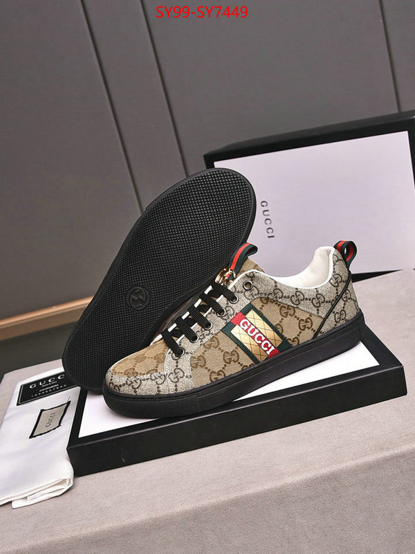 Men Shoes-Gucci where to buy high quality ID: SY7449 $: 99USD