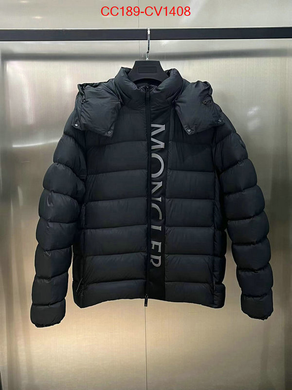 Down jacket Men-Moncler replica shop ID: CV1408 $: 189USD