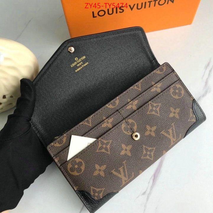 LV Bags(4A)-Wallet where can you buy a replica ID: TY5474 $: 45USD