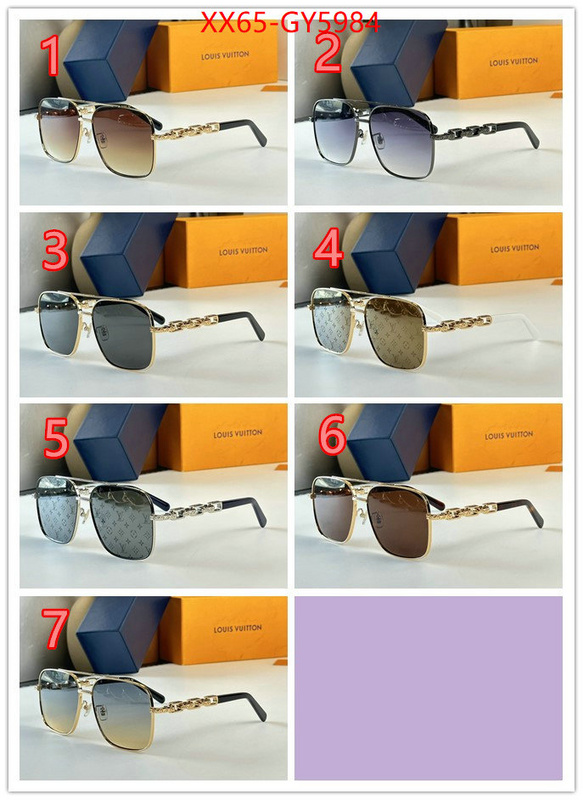 Glasses-LV replica 1:1 high quality ID: GY5984 $: 65USD