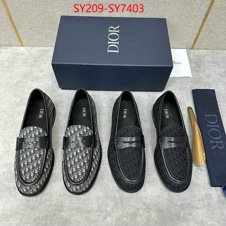 Men shoes-Dior what best designer replicas ID: SY7403 $: 209USD