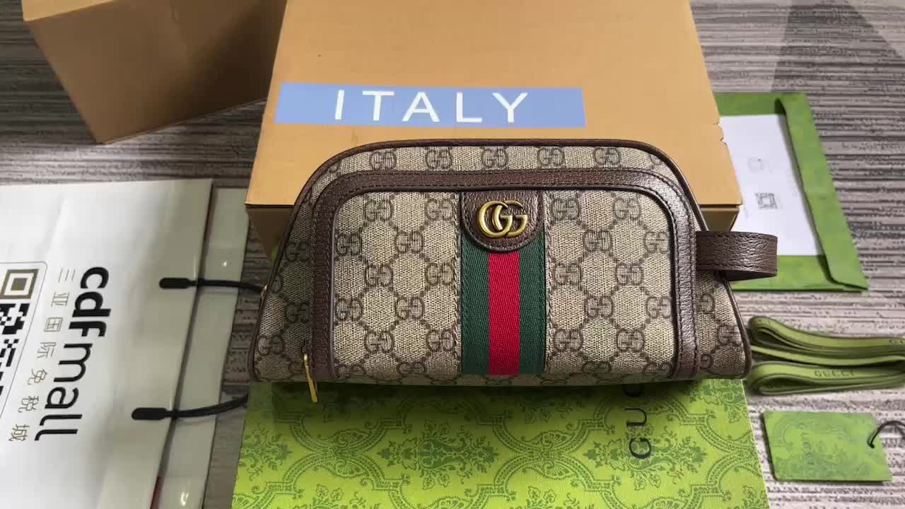 Gucci Bags(TOP)-Makeup bag- is it ok to buy ID: BY7319 $: 169USD