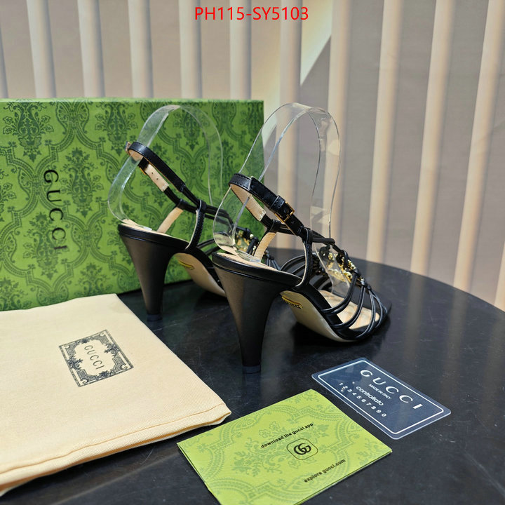 Women Shoes-Gucci where to buy replicas ID: SY5103 $: 115USD