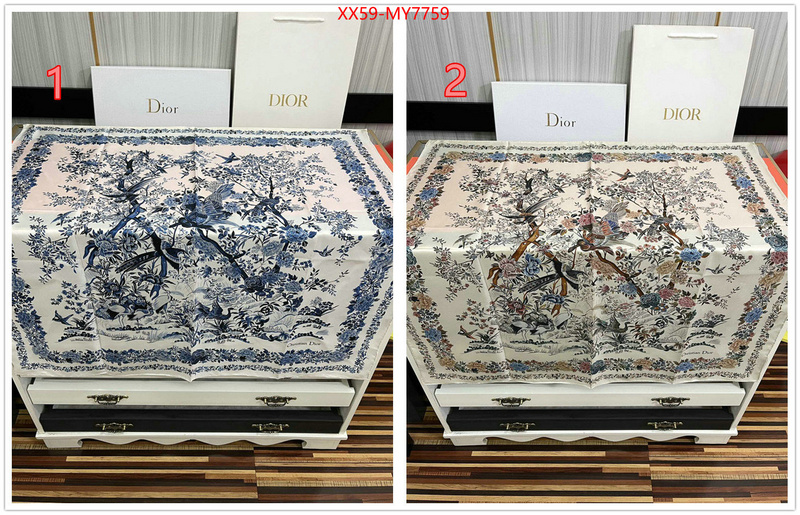 Scarf-Dior high quality aaaaa replica ID: MY7759 $: 59USD