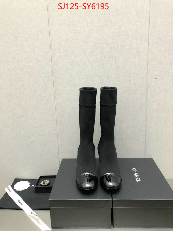 Women Shoes-Chanel shop cheap high quality 1:1 replica ID: SY6195 $: 125USD