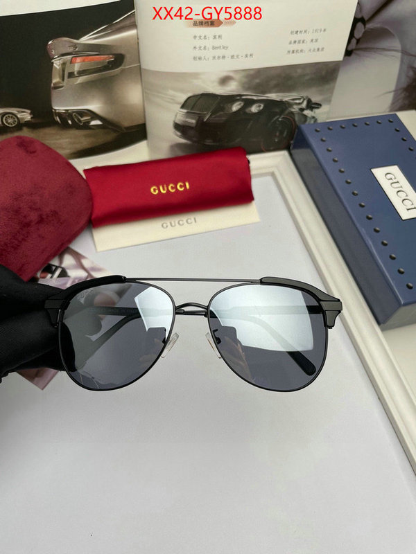 Glasses-Gucci wholesale china ID: GY5888 $: 42USD