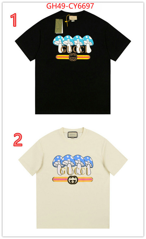 Clothing-Gucci online china ID: CY6697 $: 49USD