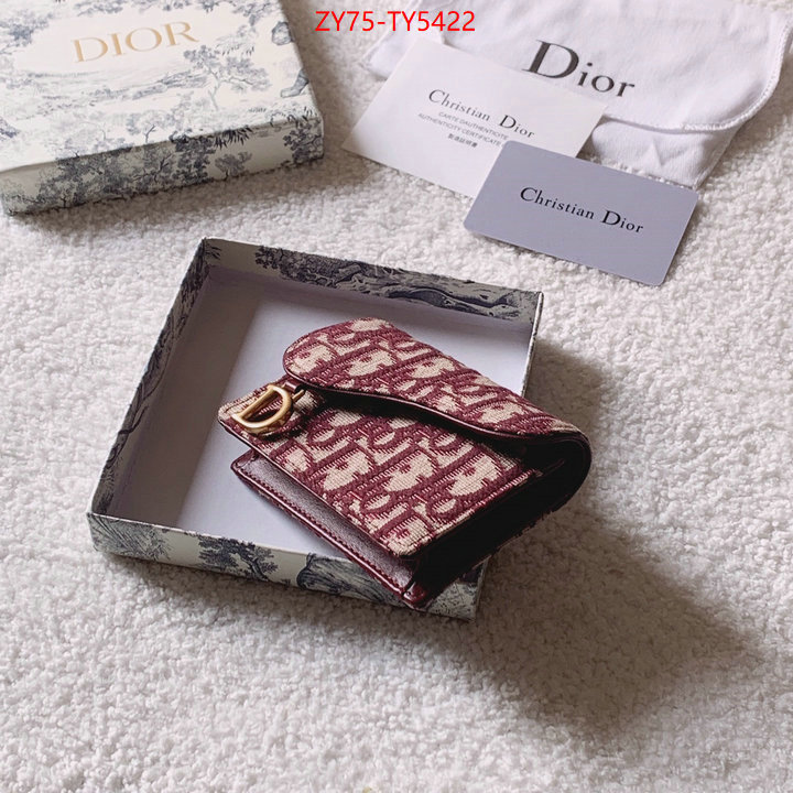 Dior Bags(4A)-Wallet- what ID: TY5422 $: 75USD