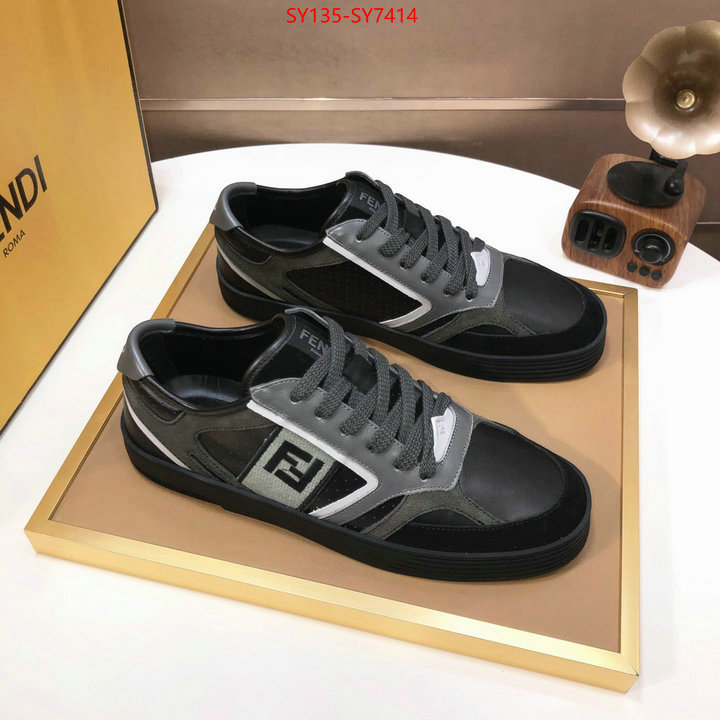 Men Shoes-Fendi fake aaaaa ID: SY7414 $: 135USD