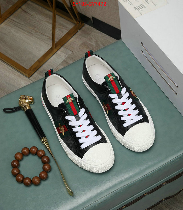 Men Shoes-Gucci best wholesale replica ID: SY7472 $: 105USD