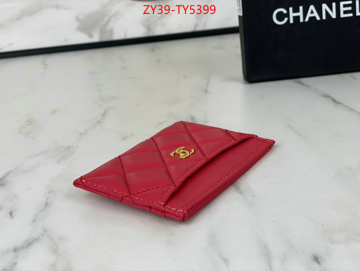 Chanel Bags(4A)-Wallet- best quality designer ID: TY5399 $: 39USD