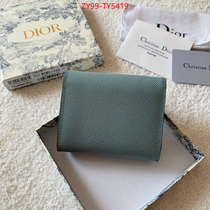 Dior Bags(4A)-Wallet- high quality online ID: TY5419 $: 99USD