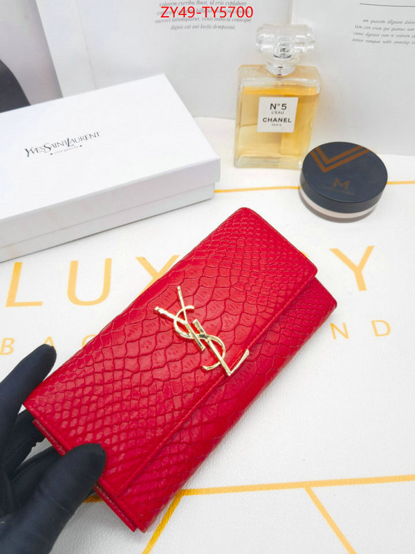 YSL Bags(4A)-Wallet- designer wholesale replica ID: TY5700 $: 49USD