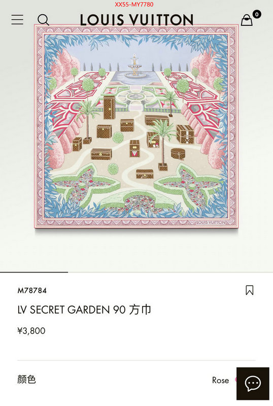 Scarf-LV what 1:1 replica ID: MY7780 $: 55USD