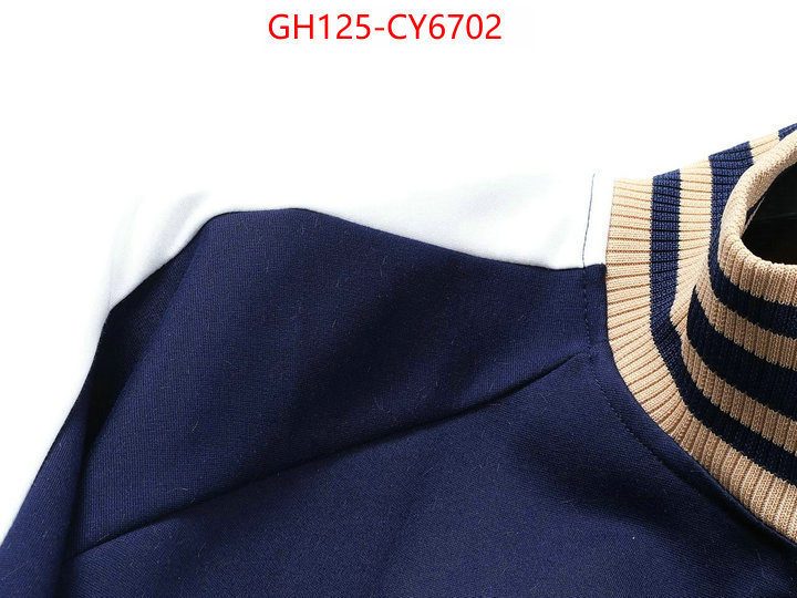 Clothing-Gucci highest quality replica ID: CY6702 $: 125USD