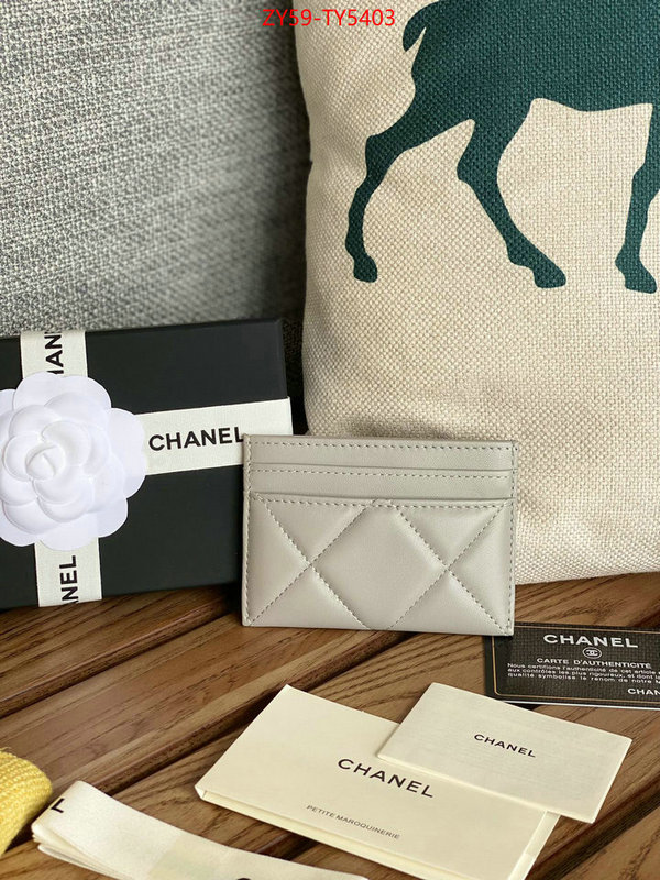 Chanel Bags(4A)-Wallet- buy 1:1 ID: TY5403 $: 59USD