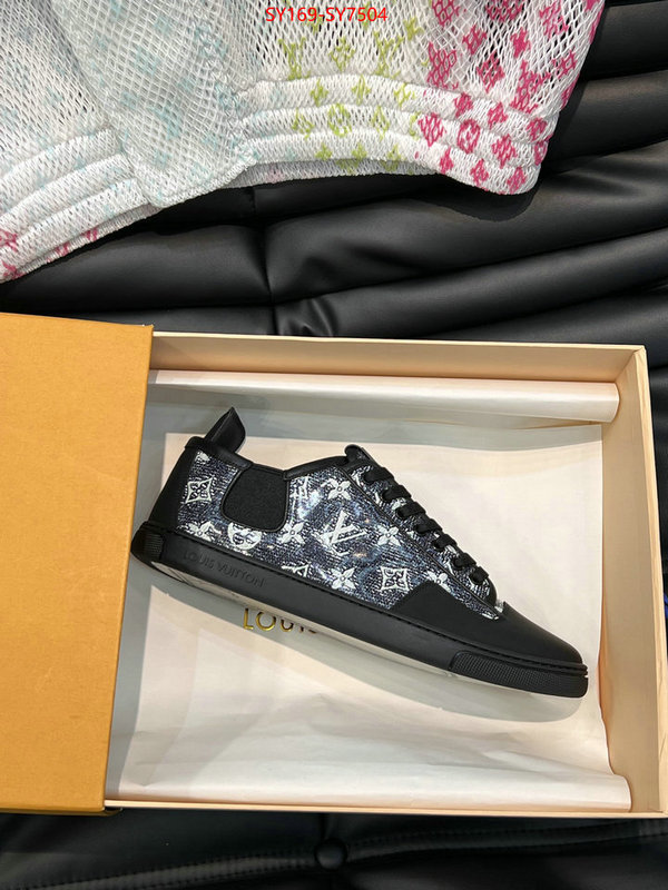 Men Shoes-LV luxury 7 star replica ID: SY7504 $: 169USD
