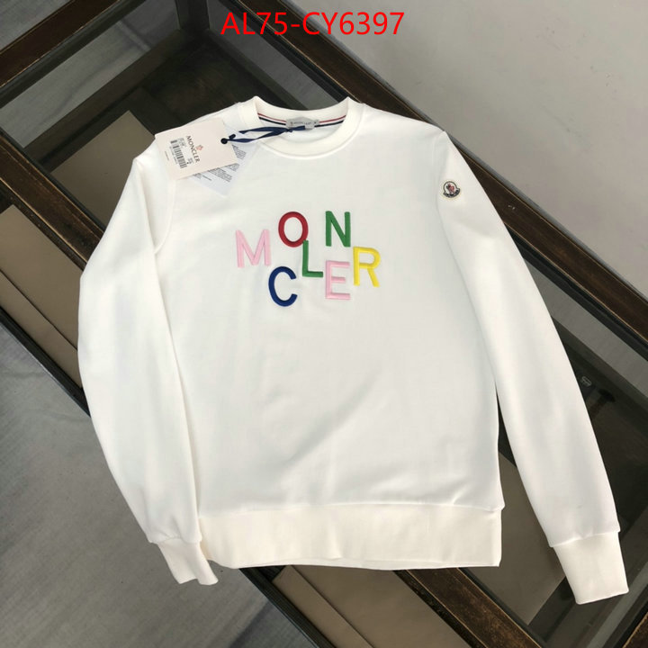 Clothing-Moncler aaaaa quality replica ID: CY6397 $: 75USD