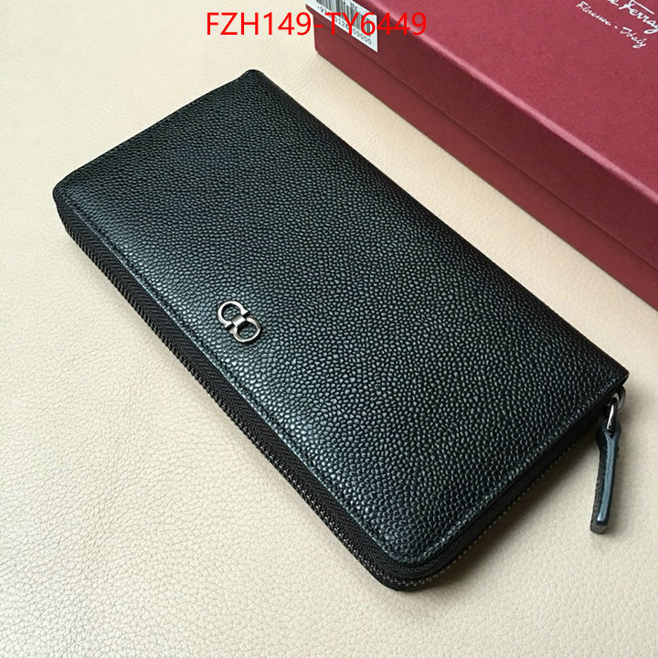 Ferragamo(TOP)-Wallet high quality aaaaa replica ID: TY6449 $: 149USD