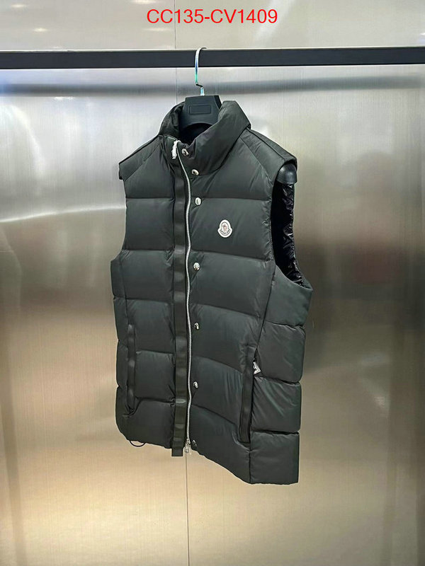 Down jacket Men-Moncler 1:1 replica wholesale ID: CV1409 $: 135USD