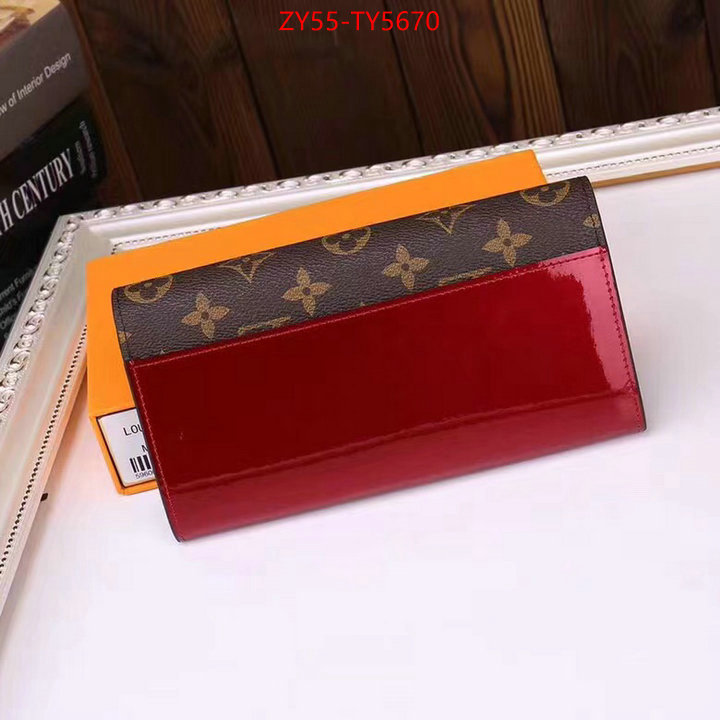 LV Bags(4A)-Wallet where to buy fakes ID: TY5670 $: 55USD
