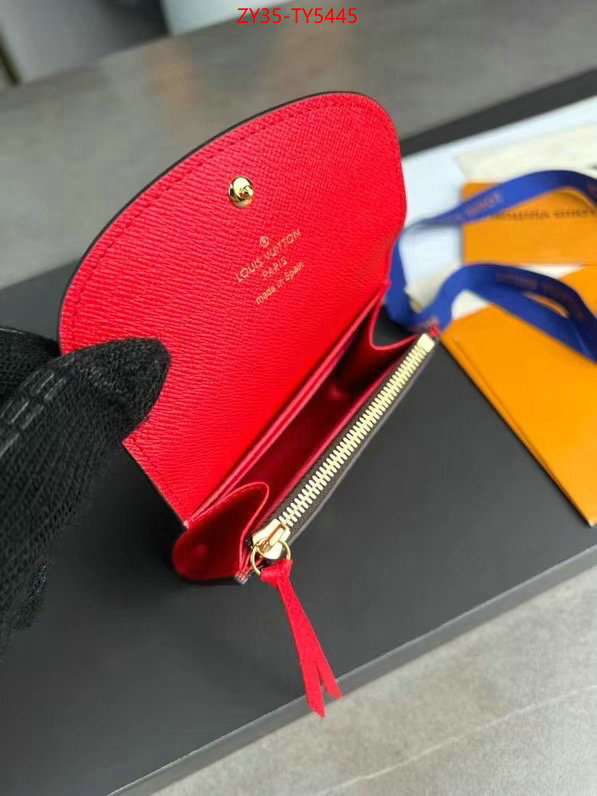 LV Bags(4A)-Wallet highest quality replica ID: TY5445 $: 35USD