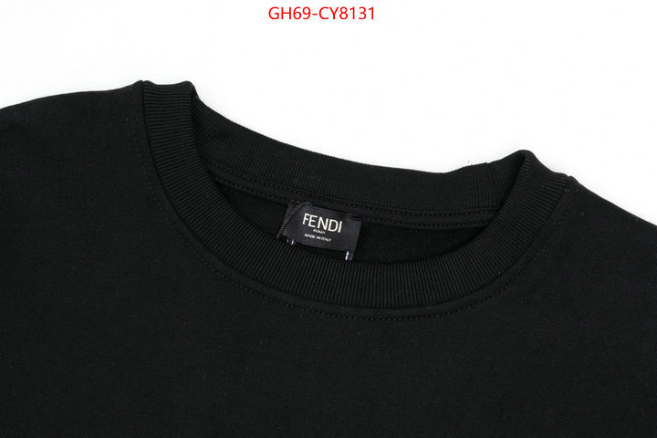 Clothing-Fendi aaaaa class replica ID: CY8131 $: 69USD