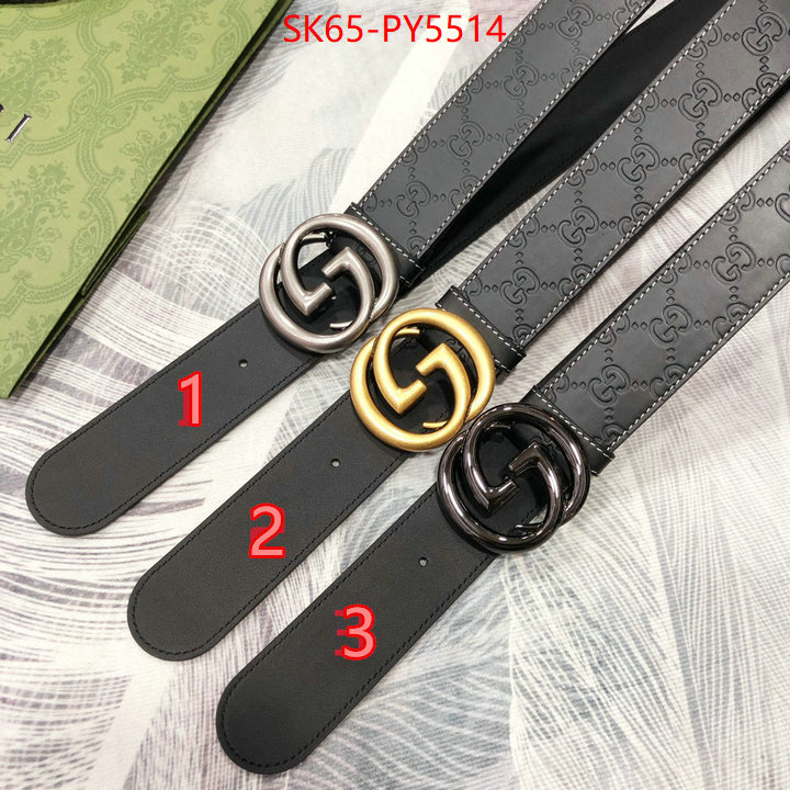 Belts-Gucci where can i buy the best 1:1 original ID: PY5514 $: 65USD