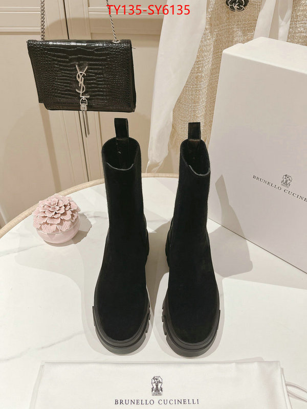 Women Shoes-Brunello cucinelli best fake ID: SY6135 $: 135USD