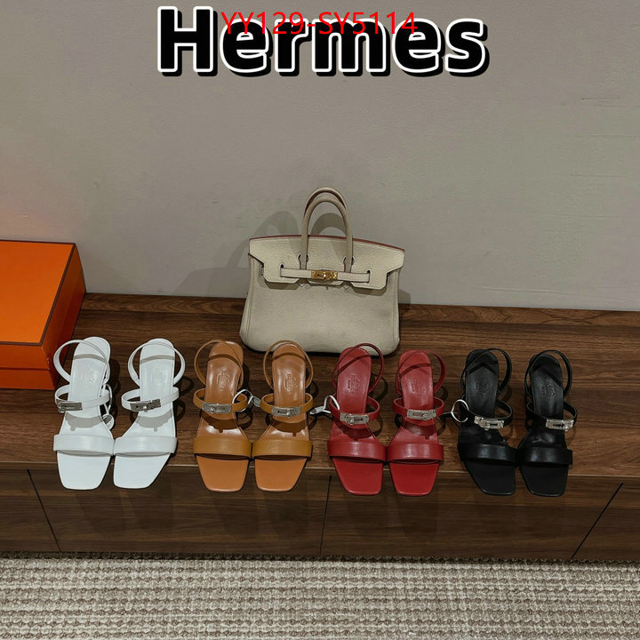 Women Shoes-Hermes buy first copy replica ID: SY5114 $: 129USD