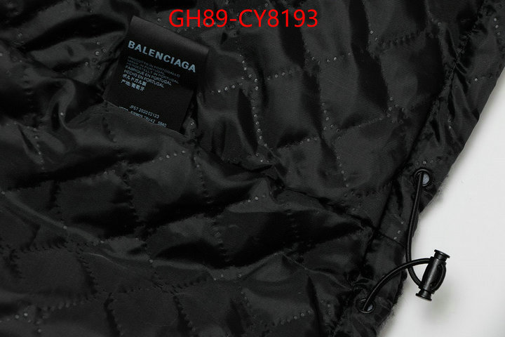 Clothing-Balenciaga find replica ID: CY8193 $: 89USD