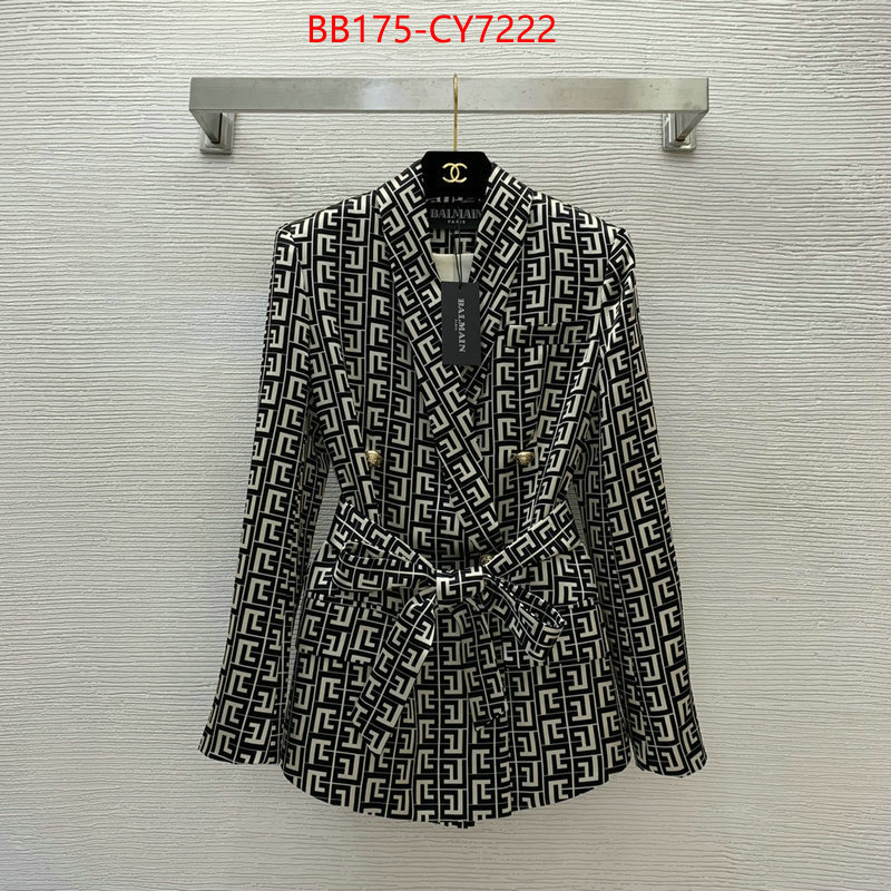 Clothing-Balmain replica wholesale ID: CY7222 $: 175USD