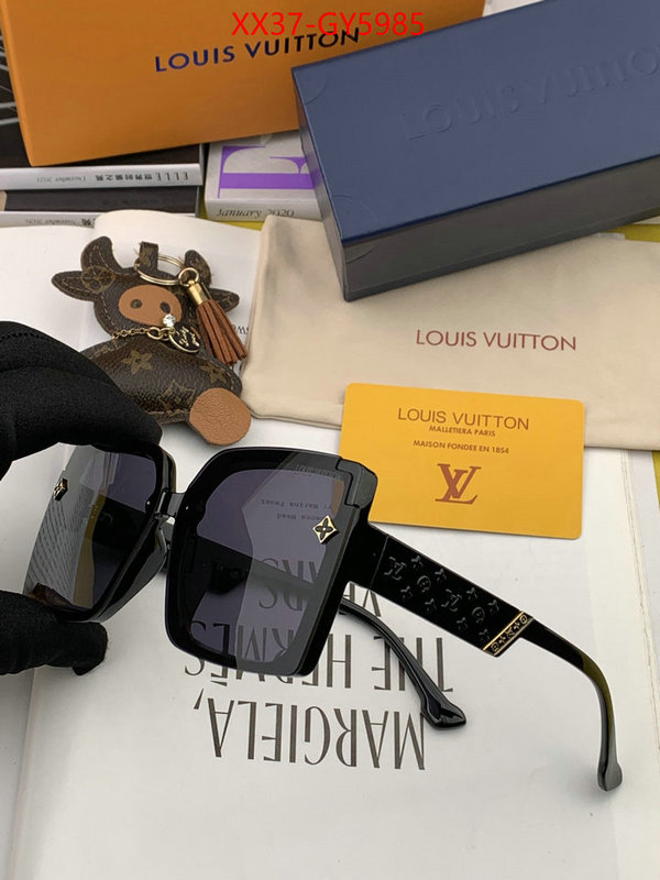 Glasses-LV replica how can you ID: GY5985 $: 37USD