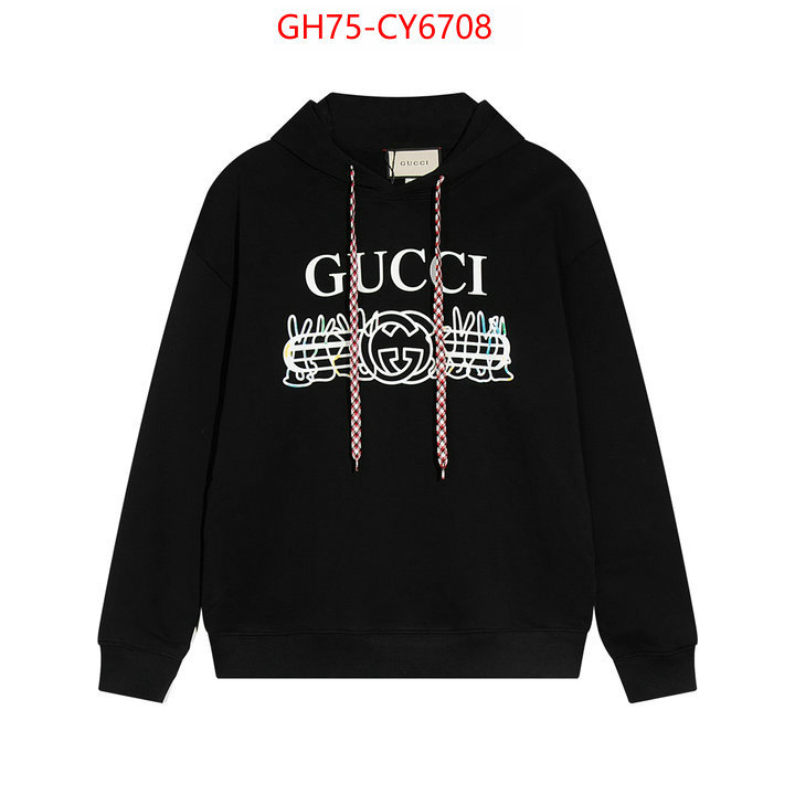 Clothing-Gucci where to buy fakes ID: CY6708 $: 75USD