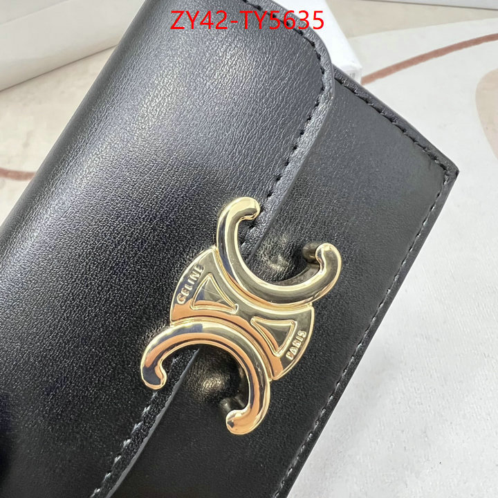 CELINE Bags(4A)-Wallet wholesale 2023 replica ID: TY5635 $: 42USD