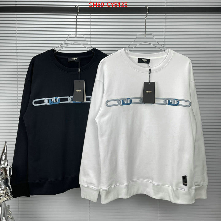 Clothing-Fendi aaaaa replica ID: CY8133 $: 69USD