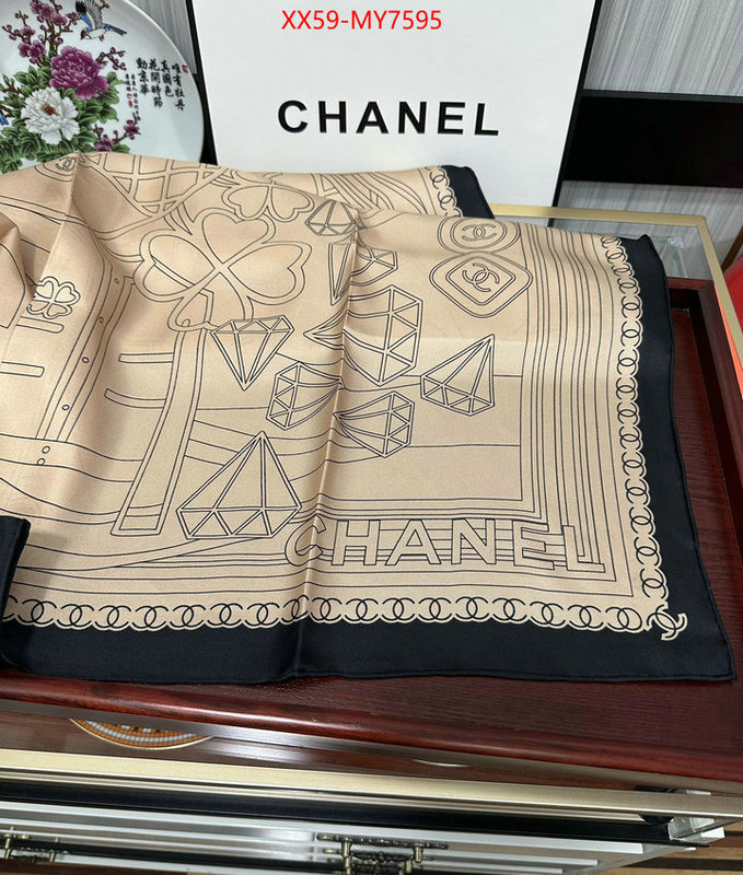 Scarf-Chanel designer 1:1 replica ID: MY7595 $: 59USD