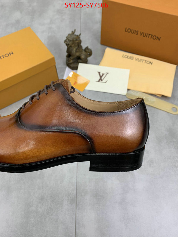 Men Shoes-LV buy top high quality replica ID: SY7506 $: 125USD