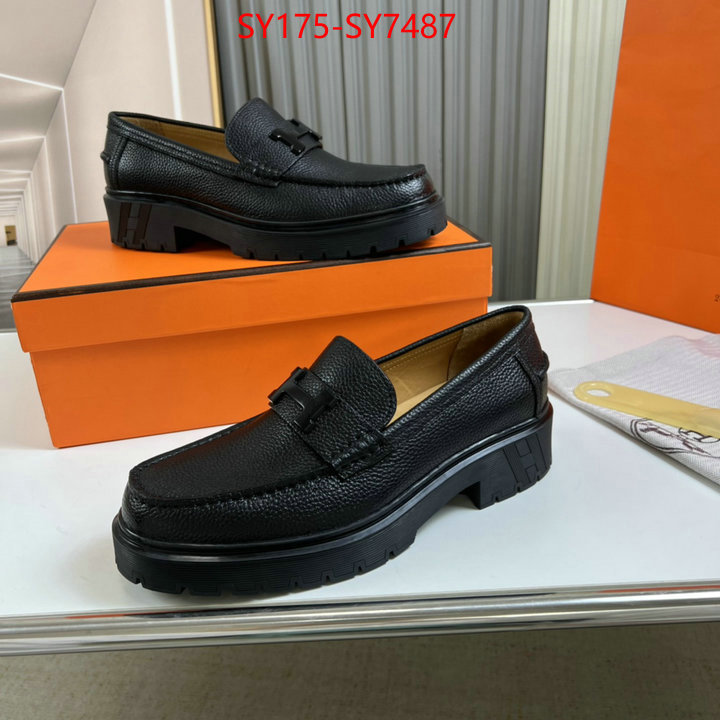 Men Shoes-Hermes what is a counter quality ID: SY7487 $: 175USD