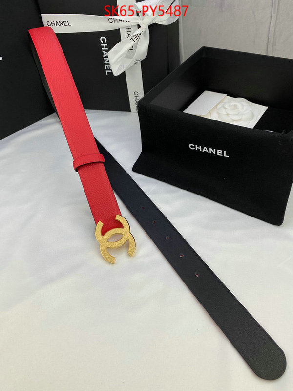 Belts-Chanel first copy ID: PY5487 $: 65USD