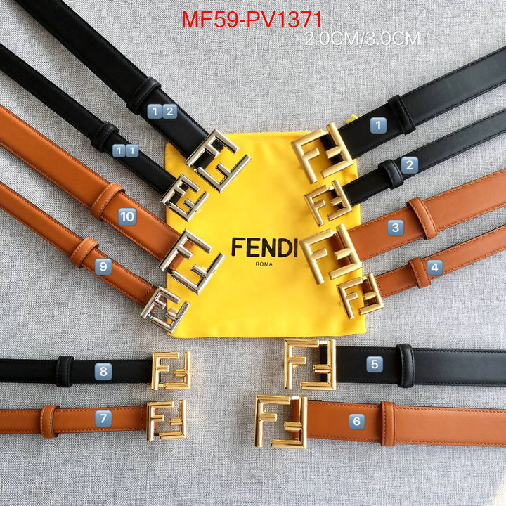 Belts-Fendi replica ID: PV1371 $: 59USD