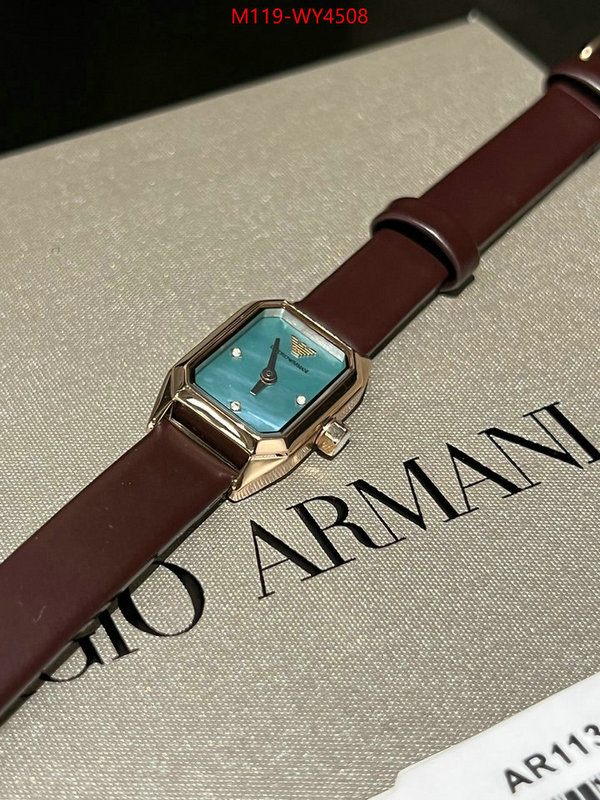 Watch(4A)-Armani practical and versatile replica designer ID: WY4508 $: 119USD