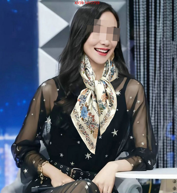 Scarf-Dior high quality aaaaa replica ID: MY7759 $: 59USD