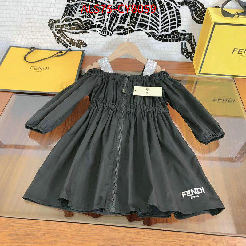 Kids clothing-Fendi buy high-quality fake ID: CY8059 $: 75USD