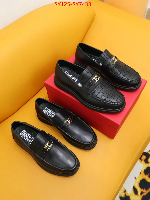 Men shoes-Ferragamo where to buy the best replica ID: SY7433 $: 125USD