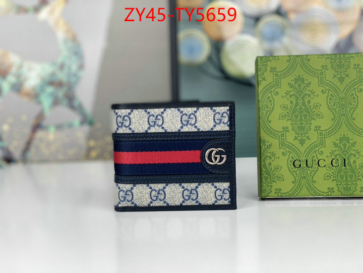 Gucci Bags(4A)-Wallet- at cheap price ID: TY5659 $: 45USD