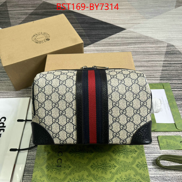 Gucci Bags(TOP)-Makeup bag- replica 2023 perfect luxury ID: BY7314 $: 169USD