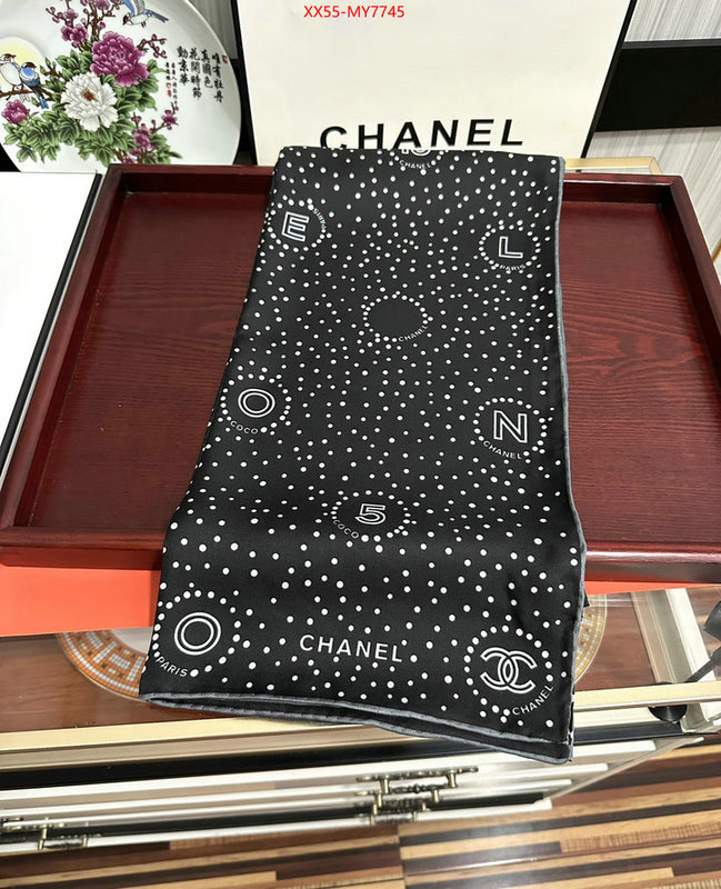 Scarf-Chanel designer wholesale replica ID: MY7745 $: 55USD