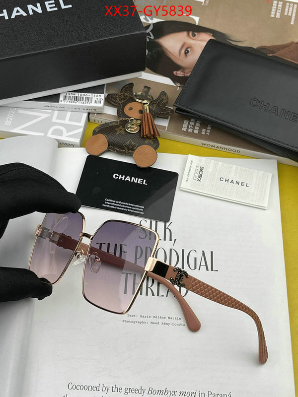 Glasses-Chanel top brands like ID: GY5839 $: 37USD
